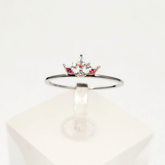 Sterling Silver Aurora Stack Ring